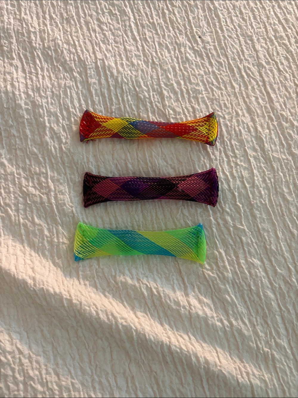 Kids Multi-Color Fidget Tubes - Pack of 3